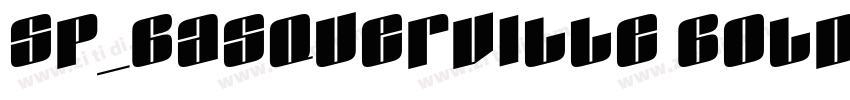 SP_Basquerville Bold字体转换